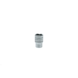 1 pcs - Teng Tools 1/4 in Drive 11mm Standard Socket, 6 point, 25 mm Overall Length