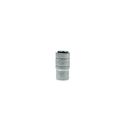 1 pcs - Teng Tools 1/4 in Drive 9mm Standard Socket, 6 point, 25 mm Overall Length