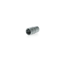 1 pcs - Teng Tools 1/4 in Drive 9mm Standard Socket, 6 point, 25 mm Overall Length