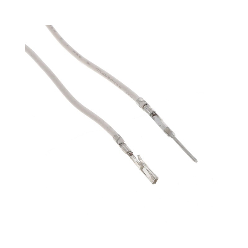 1 pcs : 0367690736 - PRE-CRIMP SL F TO M 12' WHITE