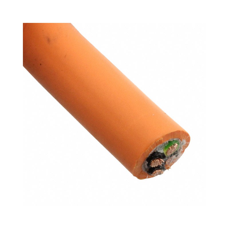 1 pcs : 1553210004 - CABLE 4COND 14AWG ORANGE SHLD 1M