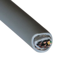 1 pcs : 470097CY GE432 - CABLE 9COND 19AWG GRAY SHLD 1M