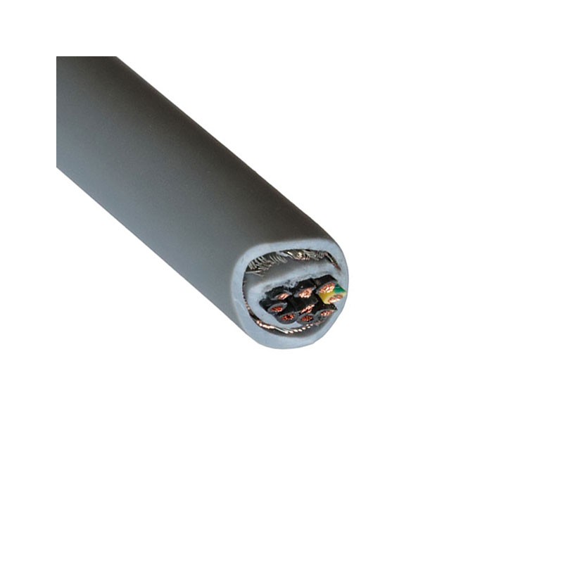 1 pcs : 470097CY GE432 - CABLE 9COND 19AWG GRAY SHLD 1M