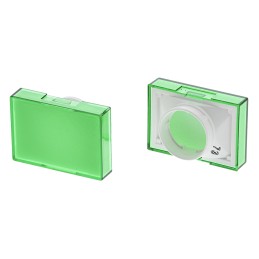 5 pcs - Omron Green Rectangular Push Button Lens for Use with A16 Series LED/Incandescent Lamp Push Button Switch