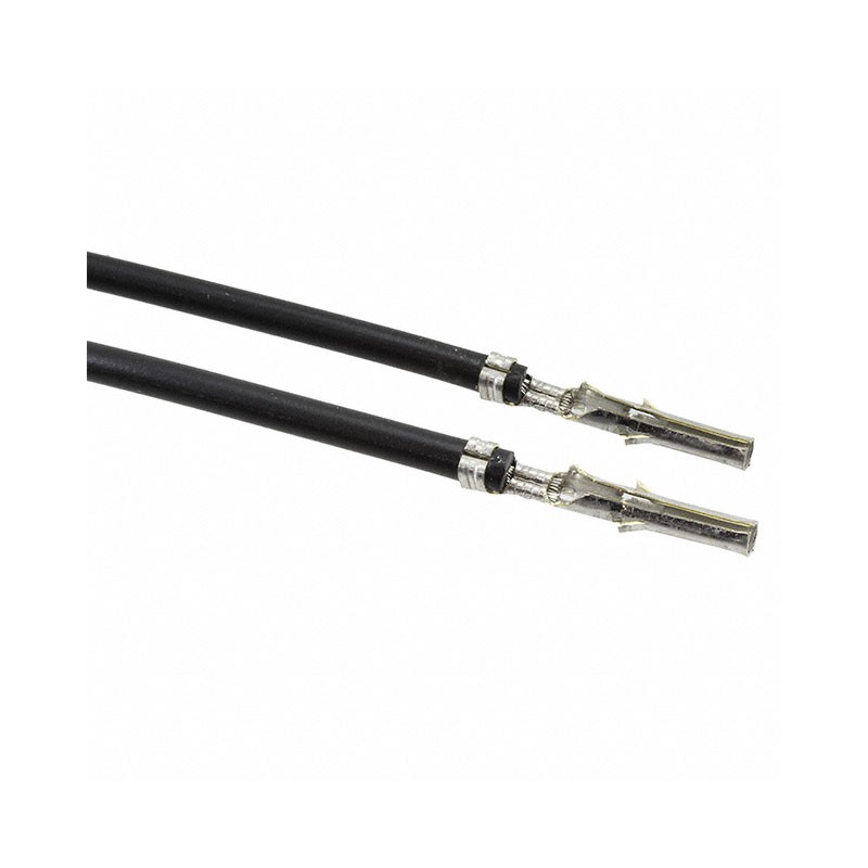 1 pcs : 0797582027 - LEAD SKT-SKT 22AWG BLK 5.91' TIN