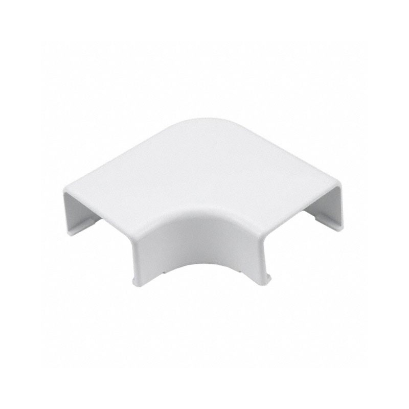 1 pcs : TSR3W-25-1 - 1-3/4' ELBOW COVER 1' BEND WHITE