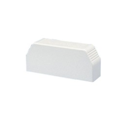 1 pcs : T70ECWH - FITTING END CAP T70 RACEWAY WHT