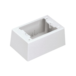 1 pcs : JBP1IWH - JUNCTION BOX 1 GANG PWR RTD WHT