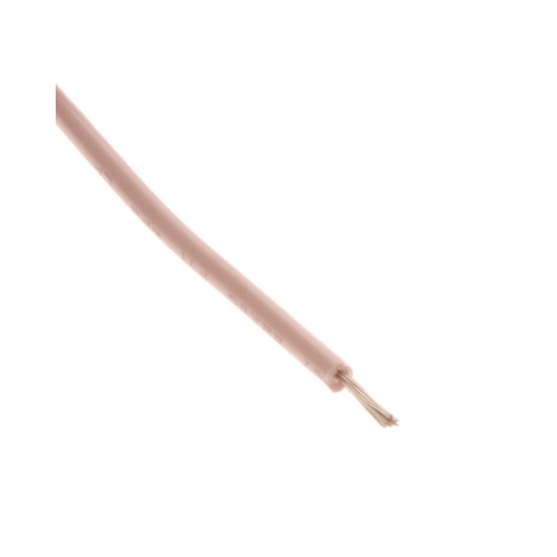 1 pcs : 1430-22-1-0500-002-1-TS - HOOK-UP STRND 22AWG 300V WHT 50'