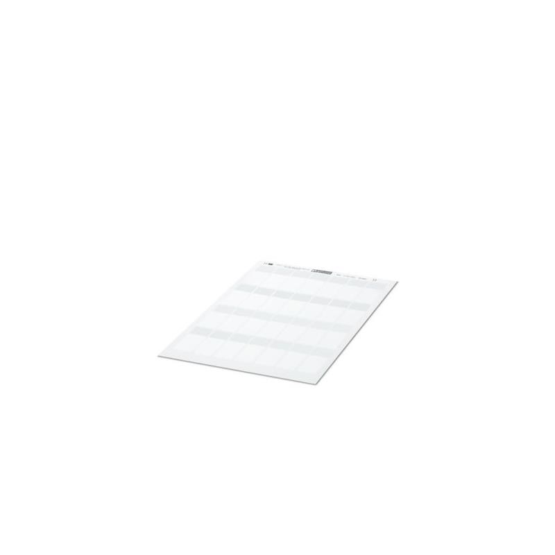 1 pcs : 0830693 - CABLE MARKER LABEL, SHEET, WHITE