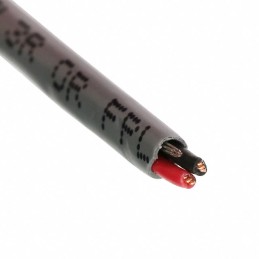 1 pcs : E2002S.41.10 - CABLE 2COND 22AWG GRAY SHLD 50'