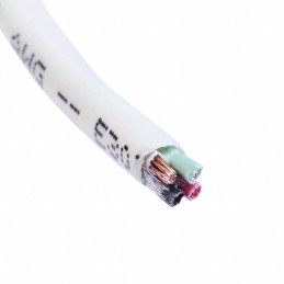 1 pcs : E3034S.41.02 - CABLE 4COND 18AWG WHITE 25'