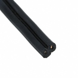 2 pcs : C1356.21.01 - CABLE SPKR 2COND 24AWG BLACK 50'