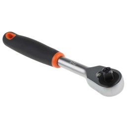 1 pcs - Bahco 53-Piece Metric 1/2 in, 3/8 in Deep Socket/Bit Set with Ratchet, 6 point, Hex Bit, Phillips Bit, Slotted Bit