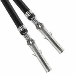 1 pcs : 0797582028 - LEAD SKT-SKT 22AWG BLK 11.8' TIN