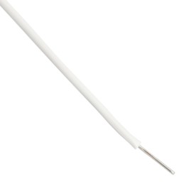 1 pcs : 3132-22-1-2000-002-1-TD - HOOK-UP SOLID 22AWG 300V WHT 5'