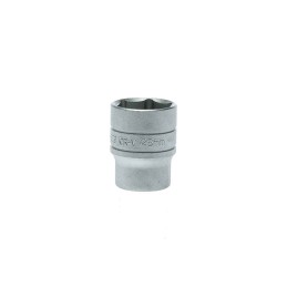 1 pcs - Teng Tools 1/2 in Drive 26mm Standard Socket, 6 point, 40 mm Overall Length