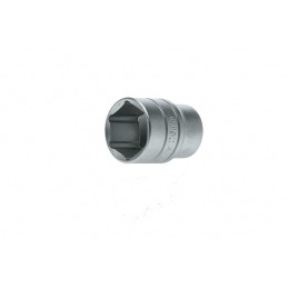 1 pcs - Teng Tools 1/2 in Drive 26mm Standard Socket, 6 point, 40 mm Overall Length