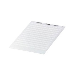 1 pcs : 0830687 - LABEL STANDARD 0.512'X0.748' WHT