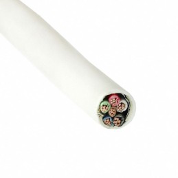 1 pcs : E2106S.41.86 - CABLE 6COND 22AWG NAT SHLD 25'