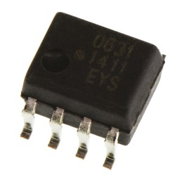 1 pcs - Broadcom, HCPL-0631-000E DC Input Transistor Output Dual Optocoupler, Surface Mount, 8-Pin SOIC
