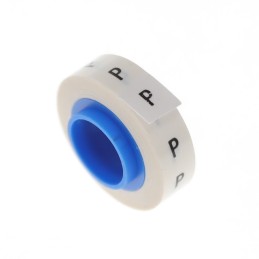 1 pcs : PMDR-P - WIRE MARKER TAPE WHITE REFILLS