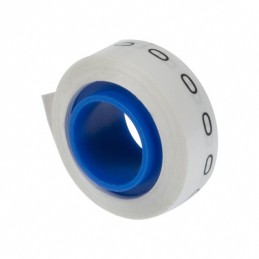 1 pcs : PMDR-0 - WIRE MARKER TAPE WHITE 8'ROLL