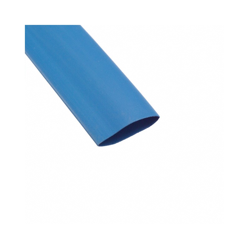 1 pcs : HSTT25-48-Q6 - HEATSHRINK 1/4' X 4' BLUE