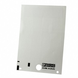 1 pcs : 0800474 - LABEL STANDARD 1' X 1' WHT