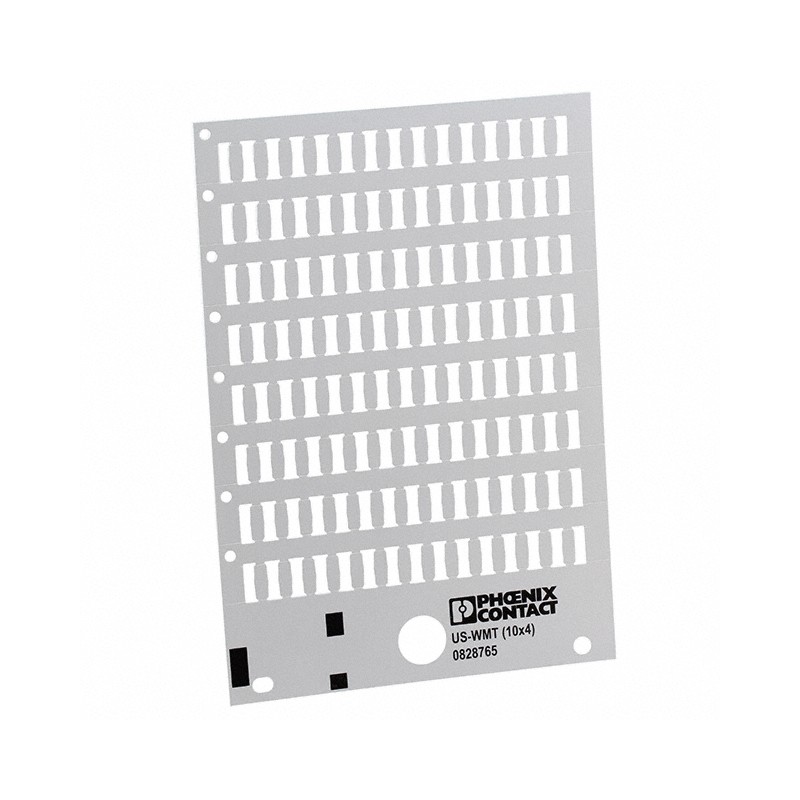 1 pcs : 0828765 - WIRE MARKER CBL TIE 10X4.3MM WHT