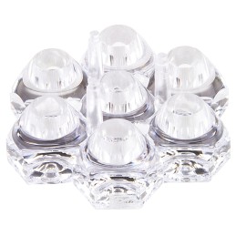 1 pcs - Polymer Optics 125 7-Way LED Lens, 50 ° Collimator Beam