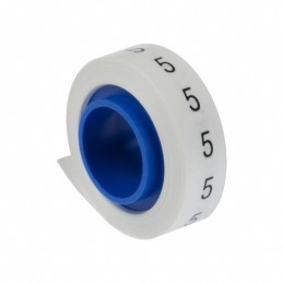 1 pcs : PMDR-5 - WIRE MARKER TAPE WHITE 8'ROLL