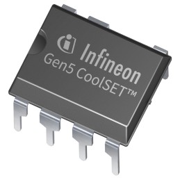 5 pcs - Infineon, AC-DC Converter, 800 V 7-Pin, PG-DIP-7 ICE5QR2280AZXKLA1