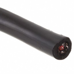 1 pcs : 2725-2824-BL-01000-T - CABLE 4COND 24AWG/28AWG BLK 25'