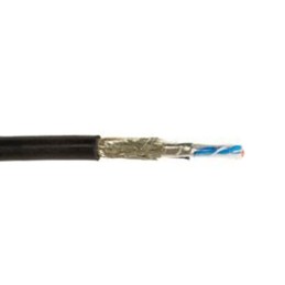 1 pcs : 74002 BK002 - CABLE CAT5E 4COND 26AWG BLK 10'