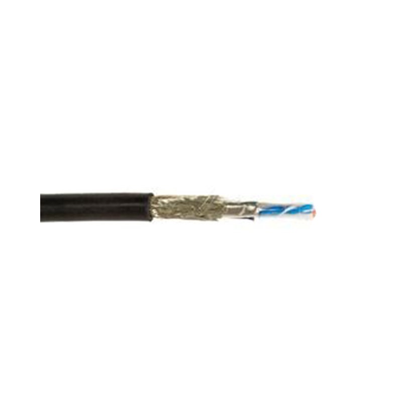 1 pcs : 74002 BK002 - CABLE CAT5E 4COND 26AWG BLK 10'