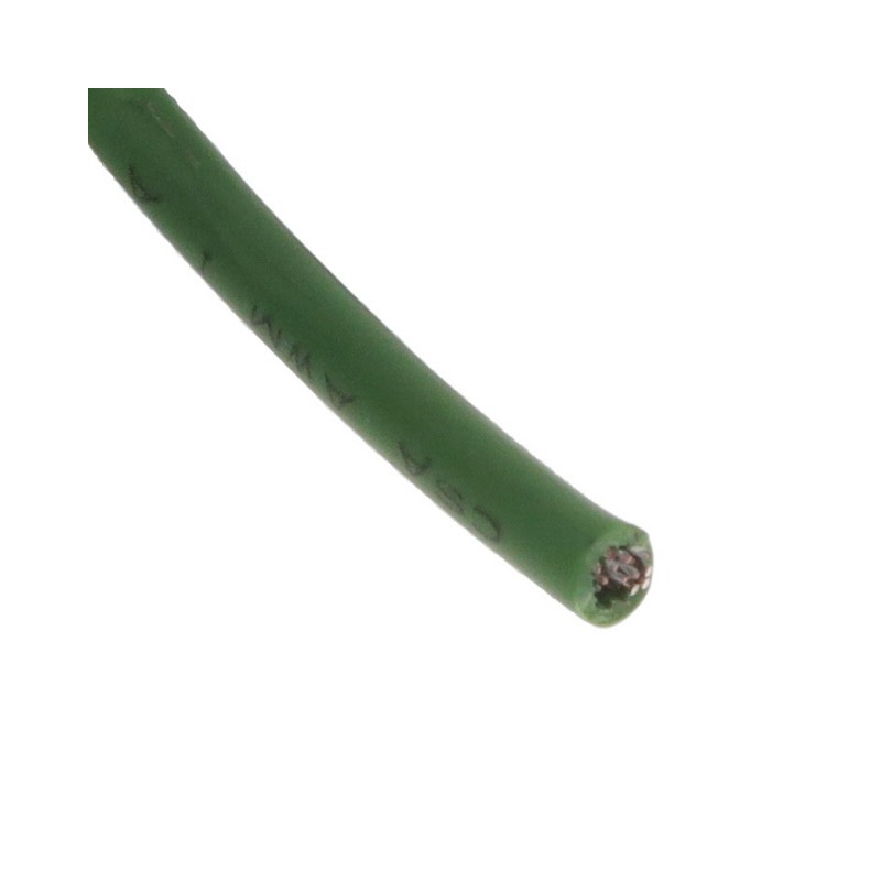 1 pcs : 1430-16-1-0500-007-1-TS - HOOK-UP STRND 16AWG 300V GRN 25'