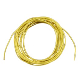1 pcs : 2004 - HOOK-UP 30AWG 600V YELLOW 6.56'