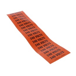 1 pcs : PCV-240CY - WIRE MARKER ADH 57.1X12.7MM