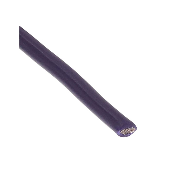 1 pcs : 1430-16-1-0500-010-1-TS - HOOK-UP STRND 16AWG VIOLET 25'