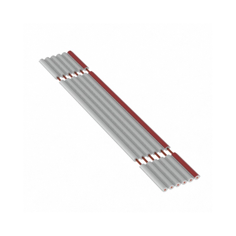 1 pcs : 3365/06 300SF - CBL RIBN 6COND 0.05 GRAY 1'