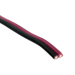 1 pcs : 21458-20-2-0500-0104-1-TS - CABLE 2COND 20AWG BLK/RED 25'