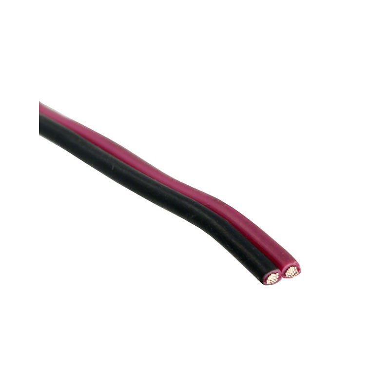 1 pcs : 21458-20-2-0500-0104-1-TS - CABLE 2COND 20AWG BLK/RED 25'