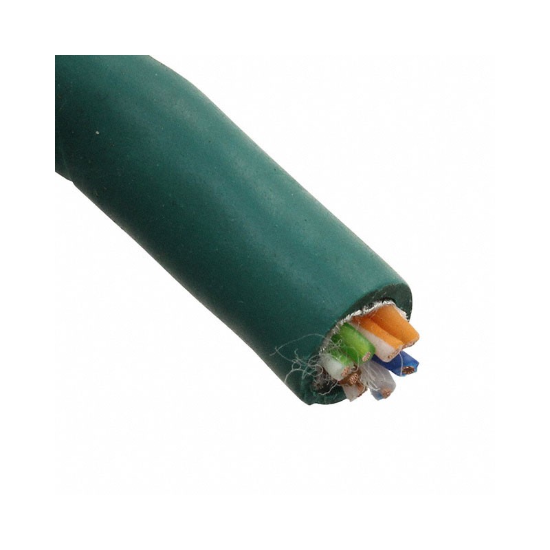 1 pcs : 1554216004 - CABLE CAT5E 8COND 26AWG TEAL 1M