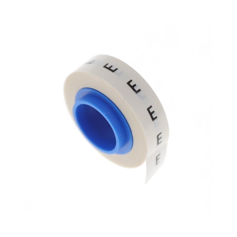 1 pcs : PMDR-E - WIRE MARKER TAPE WHITE