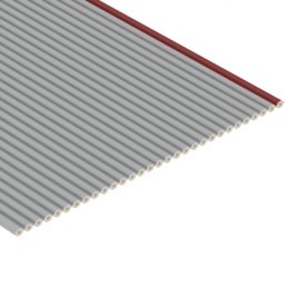 1 pcs : 3801/30 100 - CBL RIBN 30COND 0.05 GRAY 1'