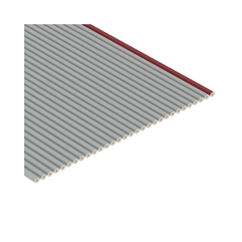 1 pcs : 3801/30 100 - CBL RIBN 30COND 0.05 GRAY 1'