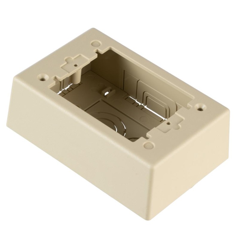 1 pcs : JBP1EI - JUNCTION BOX 1 GANG SHALLOW IVRY