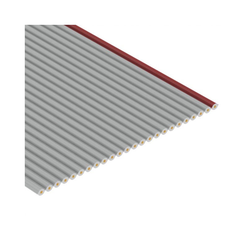 1 pcs : 3801/24 100 - CBL RIBN 24COND 0.05 GRAY 1'