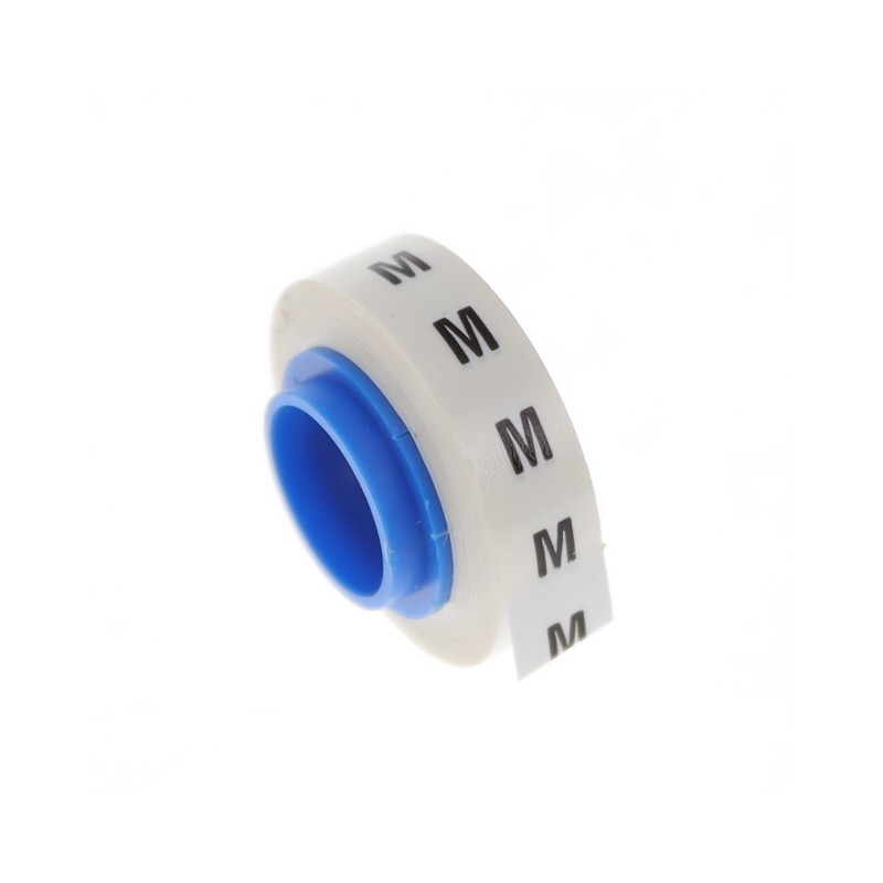 1 pcs : PMDR-M - WIRE MARKER TAPE WHITE REFILLS
